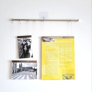 Umbra Acrobat photo frame hanging wall Art nickel Silver Tone 3 sizes set